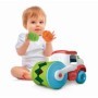 Clementoni - Jucarie educationala Soft Clemmy compactor de cuburi pentru dezvoltarea senzoriala si motorie a copiilor Clementoni